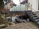 Terrasse mit Edelstahlgeländer