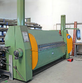 Stahlplatten Biegemaschine